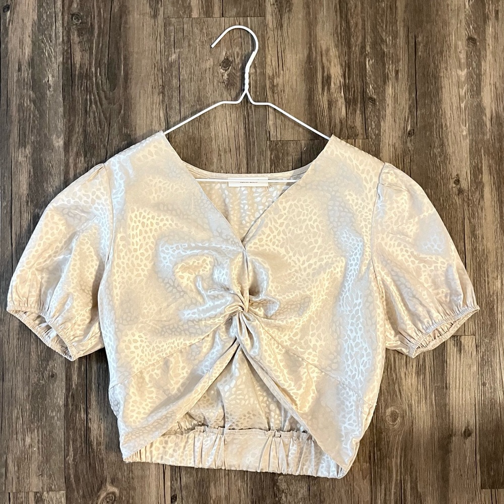 Idem Ditto Satin Speckled Blouse